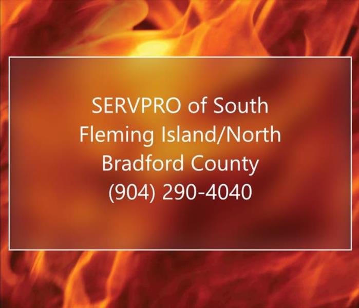 SERVPRO advertisement for fire damage