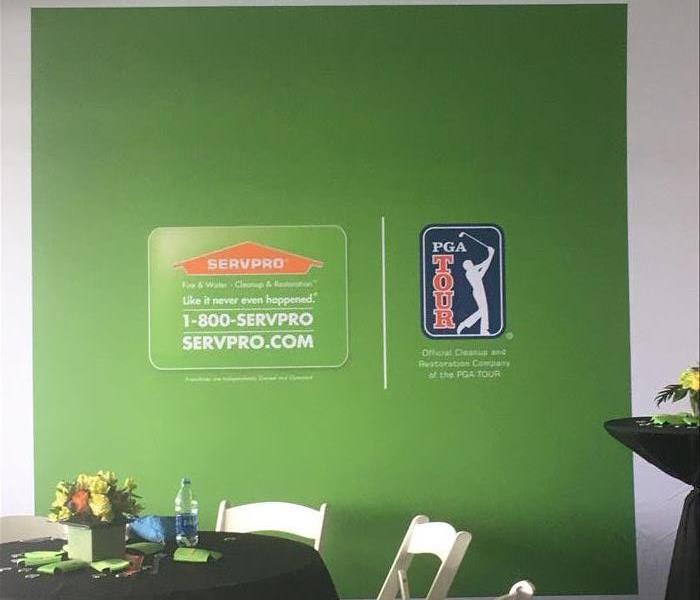 SERVPRO is the official cleanup and restoration company of the PGA TOUR
