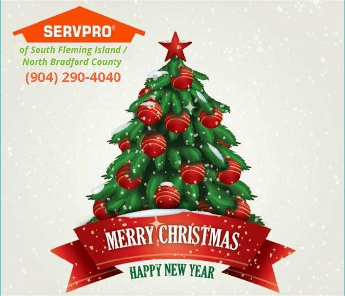 Happy Holidays from SERVPRO Advertisement